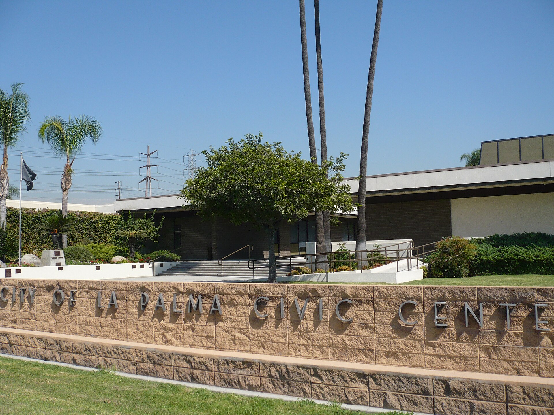 La Palma Civic Center near Cerritos, California